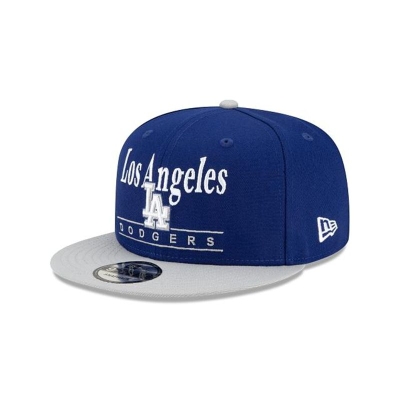 Los Angeles Dodgers Gorra | New Era MLB Two Tone Retro 9fifty Snapback Cap Mexico - Azules